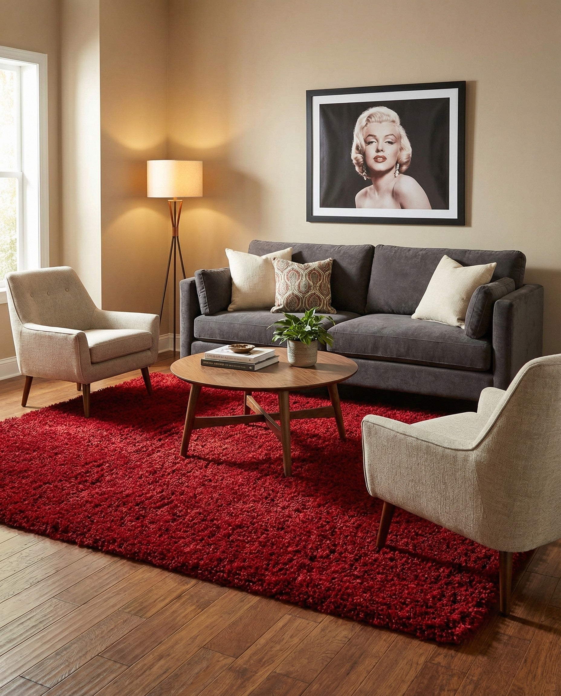  8' x 10' Marilyn Monroe&trade; Shag Rug
