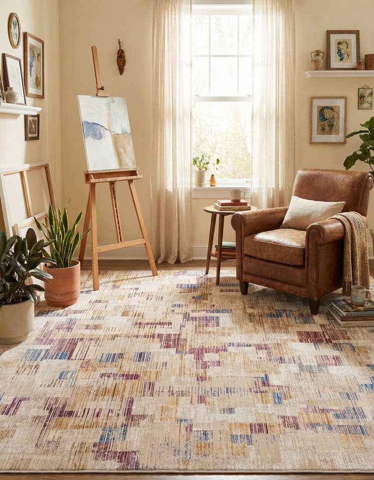 Detail image of  7' 10 x 9' 8 Deepa Rug