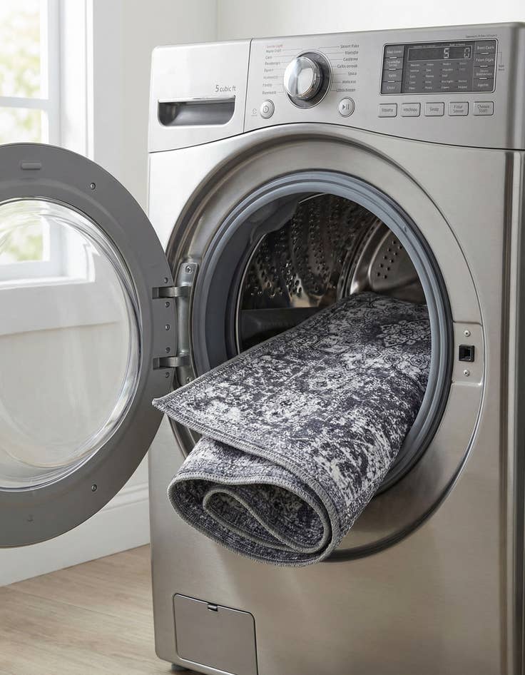 Detail image of 2' x 10'  Washable Renaissance Runner Rug