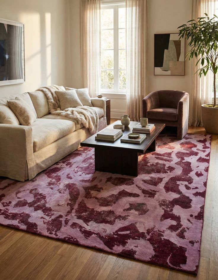 Detail image of 9' 2 x 12'  Hand Knotted Ultra Vintage Persian Wool Rug