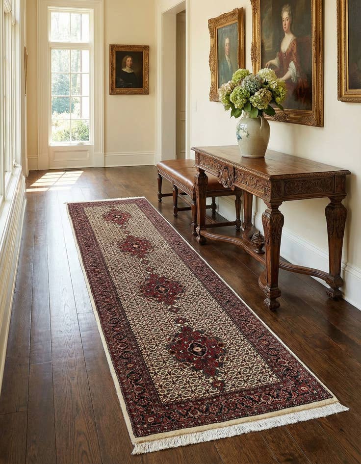 Detail image of 2' 4 x 8' 9 Bidjar Wool Runner Rug