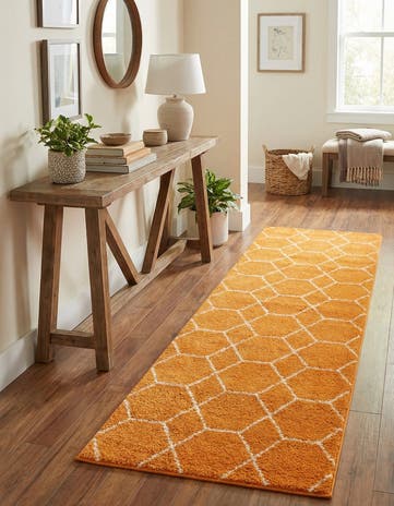 2' x 9' Trellis Frieze Runner Rug