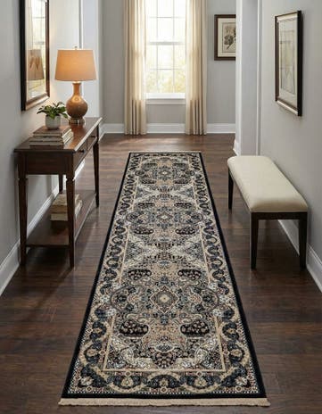 3' x 13' Nain Design Runner Rug