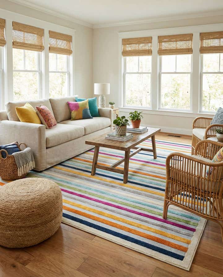 9' x 12' Easy-Clean Aruba Indoor / Outdoor Rug