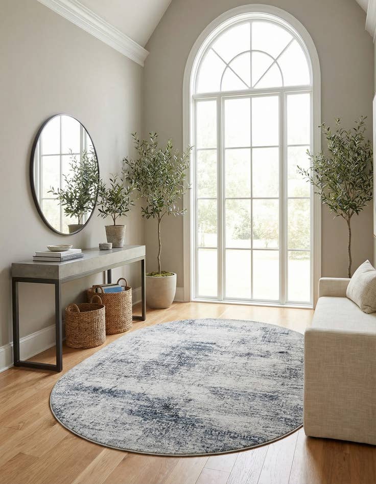 Detail image of 7' 10 x 10' Finsbury Oval Rug