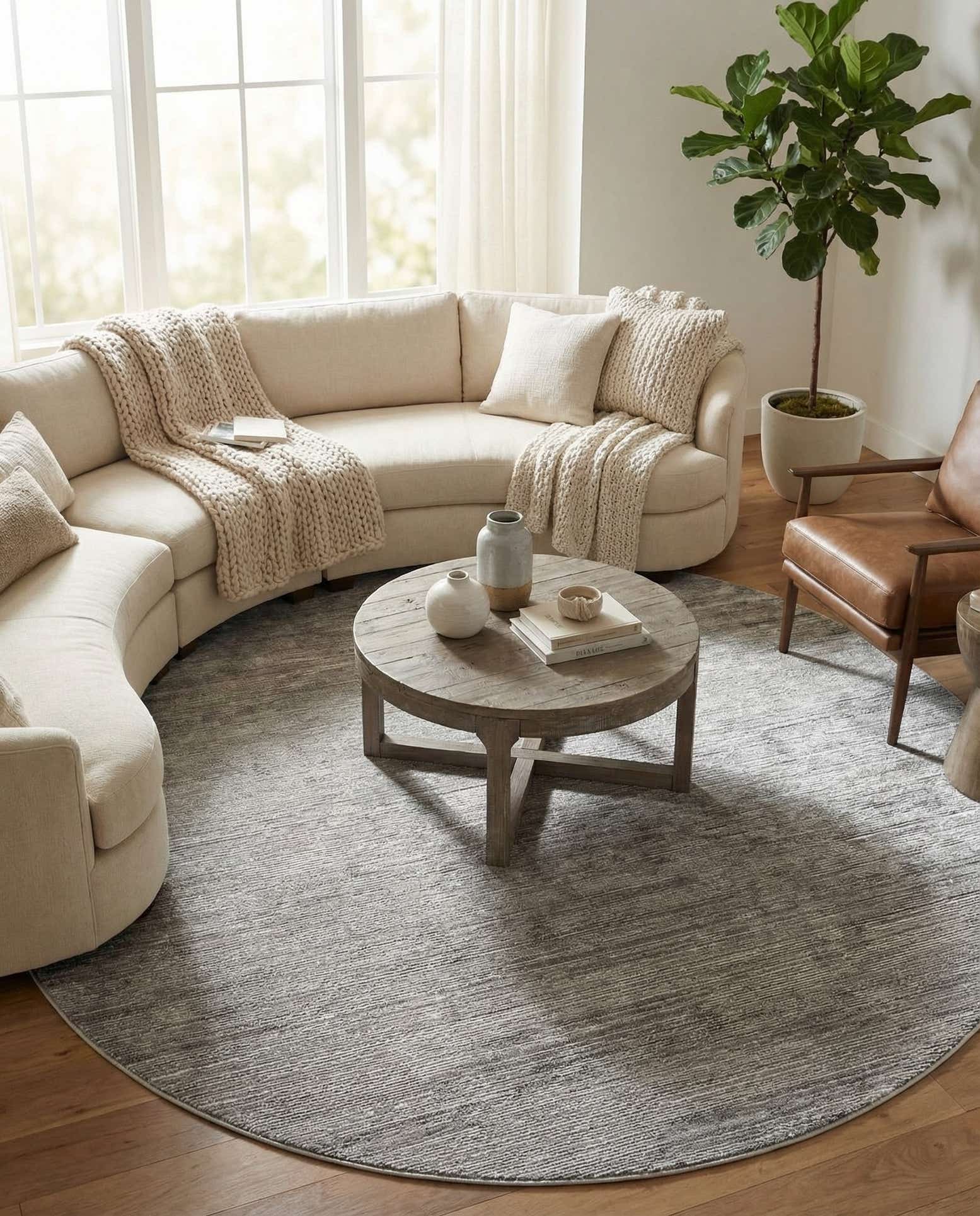 10' x 10' Finsbury Round Rug