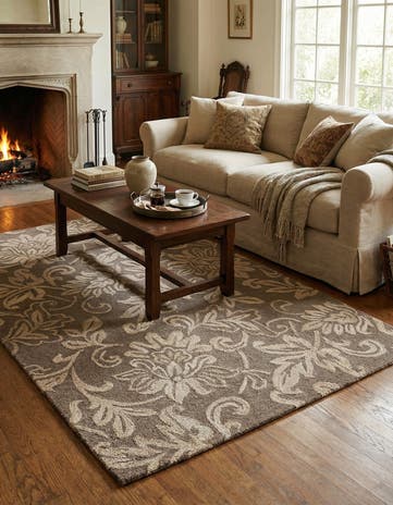 5' x 8' Agra Wool Rug