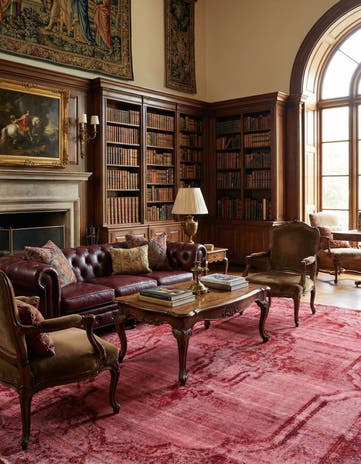 8' 6 x 12' 10 Vintage Royal Wool Rug