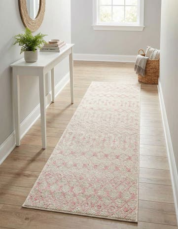 2' x 5' Moroccan Trellis Runner Rug