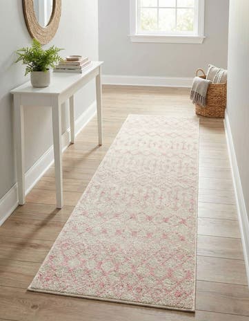 2' x 5' Moroccan Trellis Runner Rug