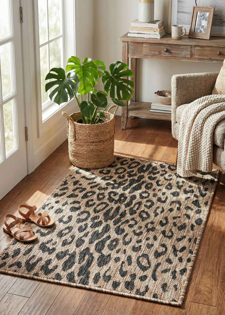 2' x 3' Easy-Clean Safari Indoor / Outdoor Rug