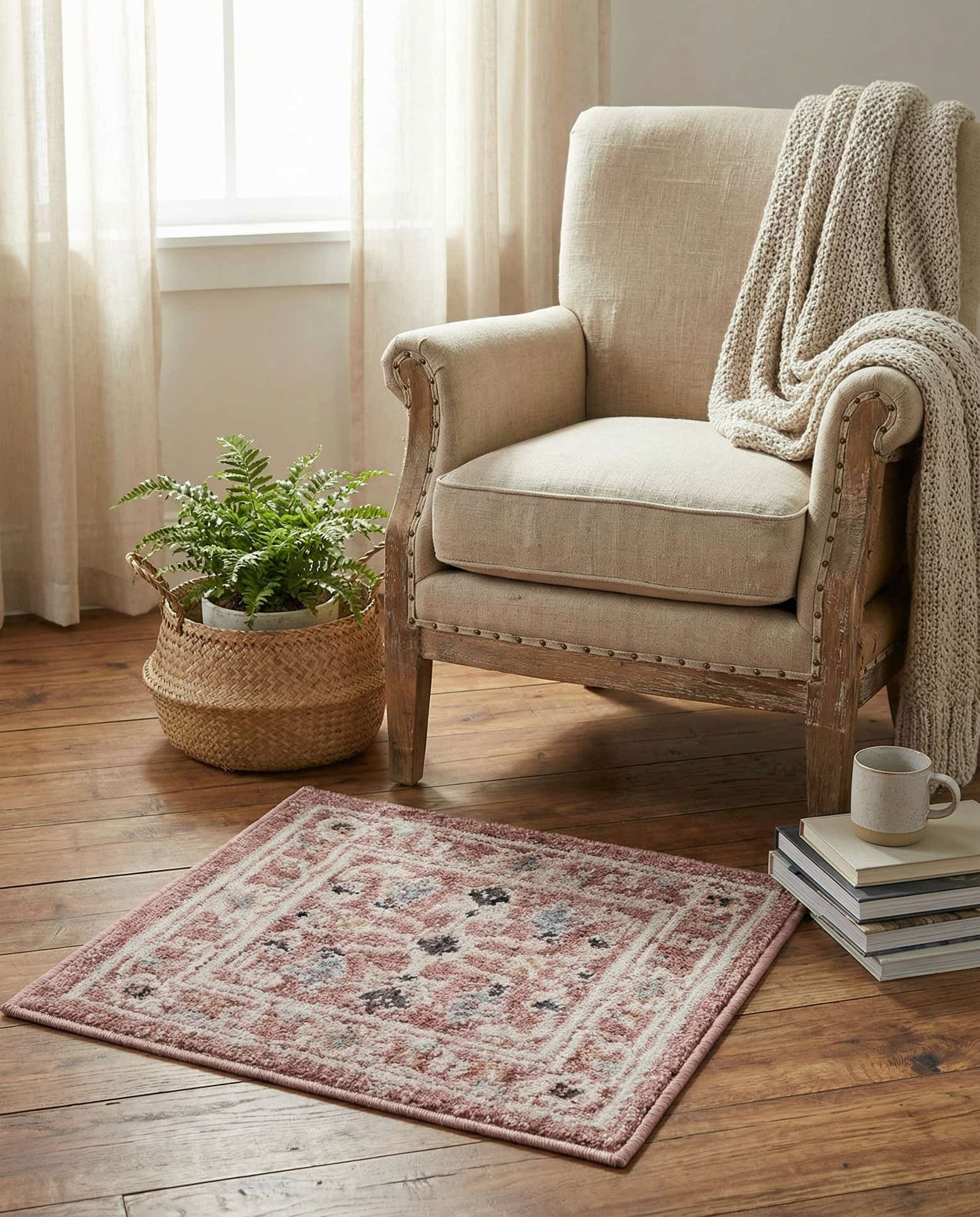 1' 4 x 1' 4 Eco Traditional Sample Rug