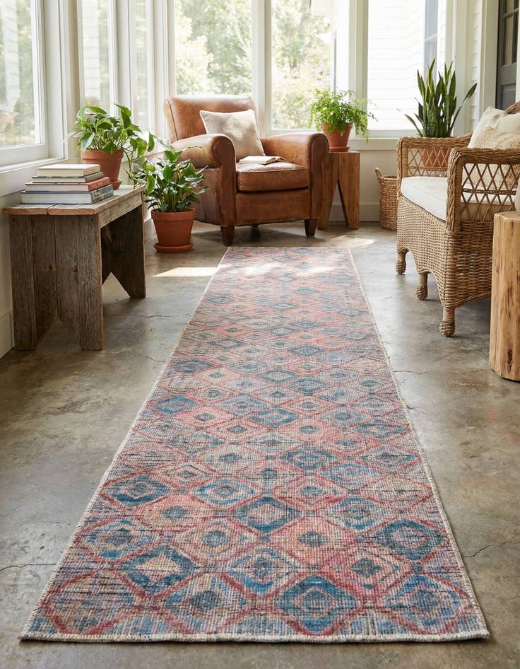 Detail image of 2' 7 x 14'  Washable Sisu Runner Rug