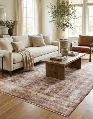 5' x 7' 6 Hand Knotted Ultra Vintage Persian Wool Rug