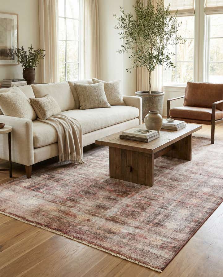 5' x 7' 6 Hand Knotted Ultra Vintage Persian Wool Rug