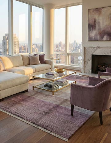 6' 6 x 9' 10 Hand Knotted Darya Wool Rug