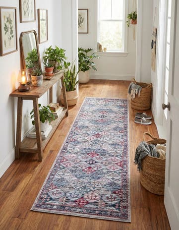2' x 6' Washable Mangata Runner Rug