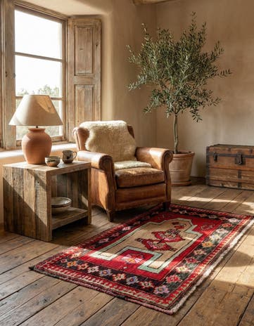 2' 10 x 5' 6 Hand Knotted Anatolian Wool Rug