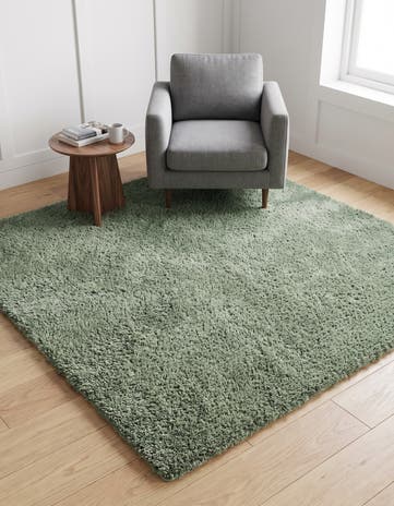 5' 3 x 5' 3 Zermatt Shag Square Rug