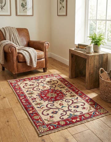 2' 8 x 4' 2 Hand Knotted Kazak Rug