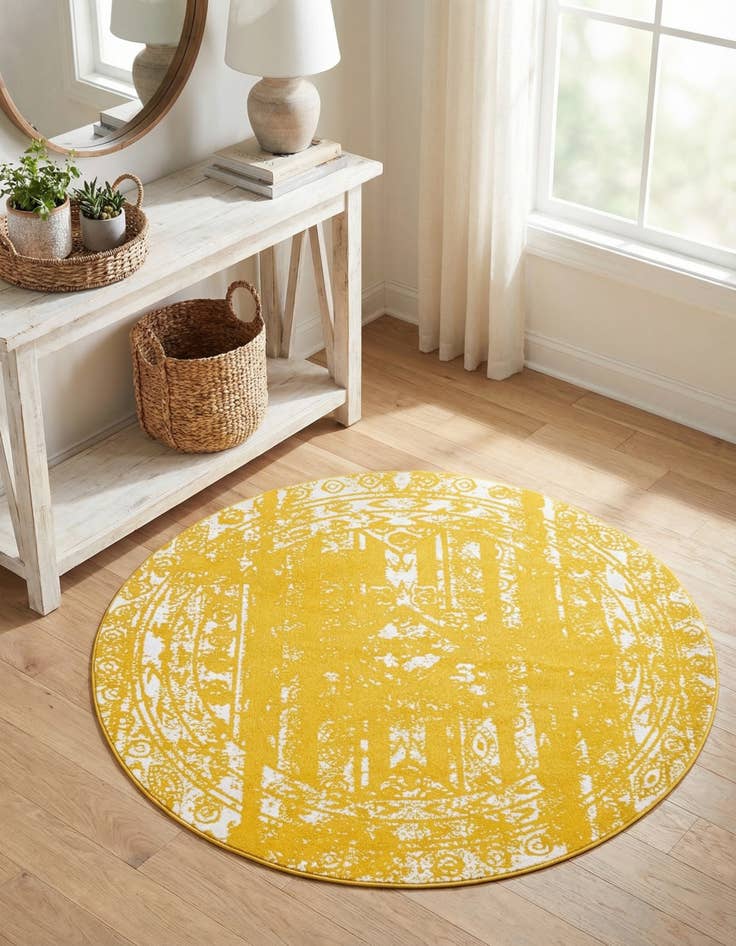 Detail image of  2' x 7' 10 Lennon Round Rug