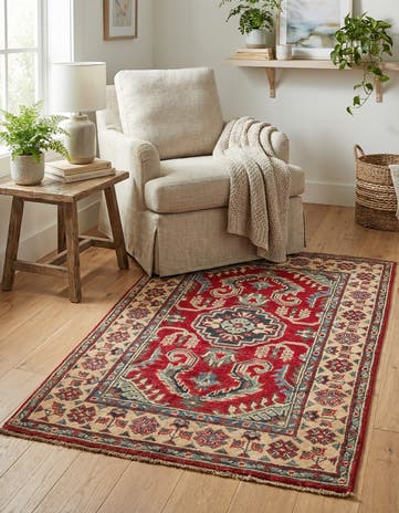 2' 8 x 4' 2 Hand Knotted Kazak Rug