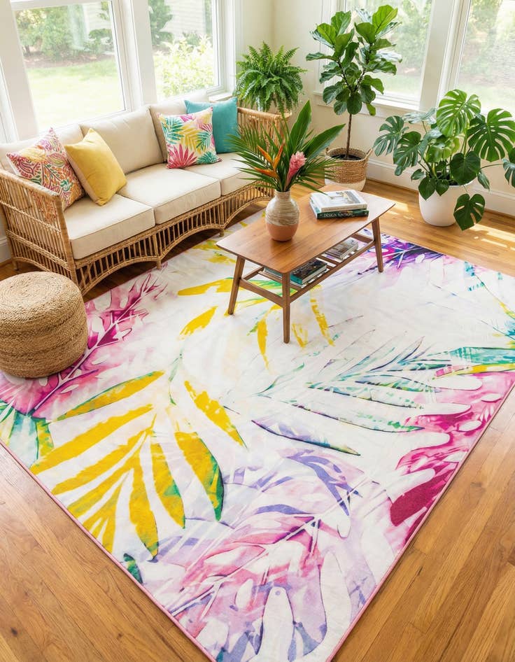 Detail image of 10' x 13'  Washable Jill Zarin Caribbean Indoor / Outdoor Rug