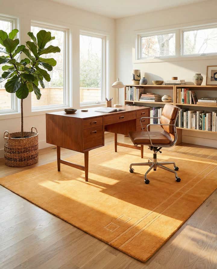 5' x 6' 4 Hand Knotted Nepal Wool Rug