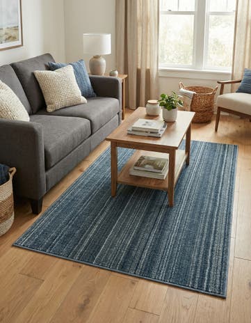 Blue Gemstone Rug