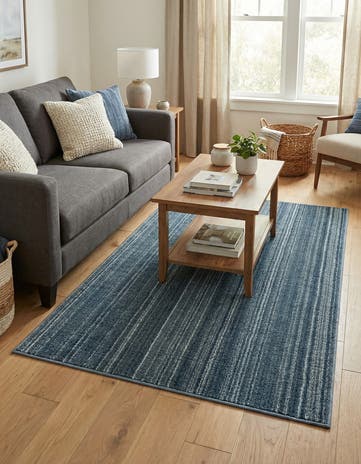 Blue Gemstone Rug