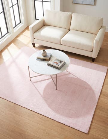 4' 11 x 6' 7 Hand Knotted Darya Wool Rug