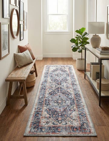 2' x 6' Washable Yara Runner Rug