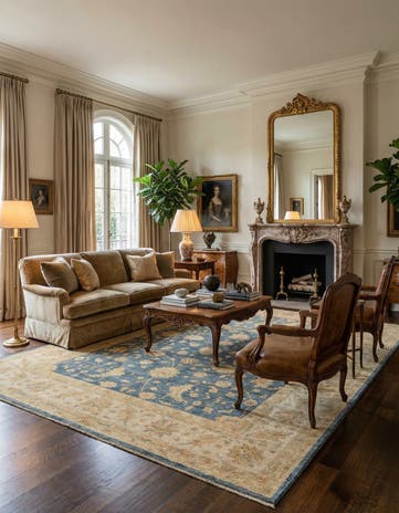 8' 4 x 11' 3 Kaizar Wool Rug