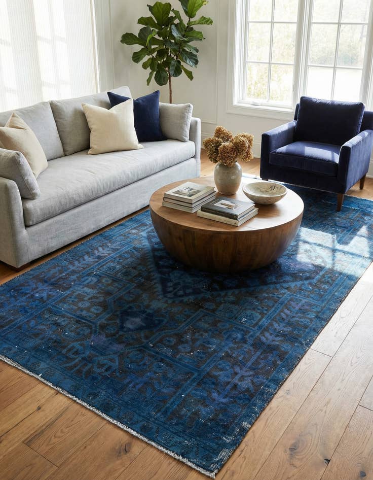 Detail image of  4' x 8' 2  Hand Knotted Ultra Vintage Persian Wool Runner Rug