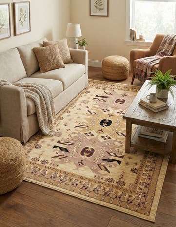 6' x 9' Heris Rug
