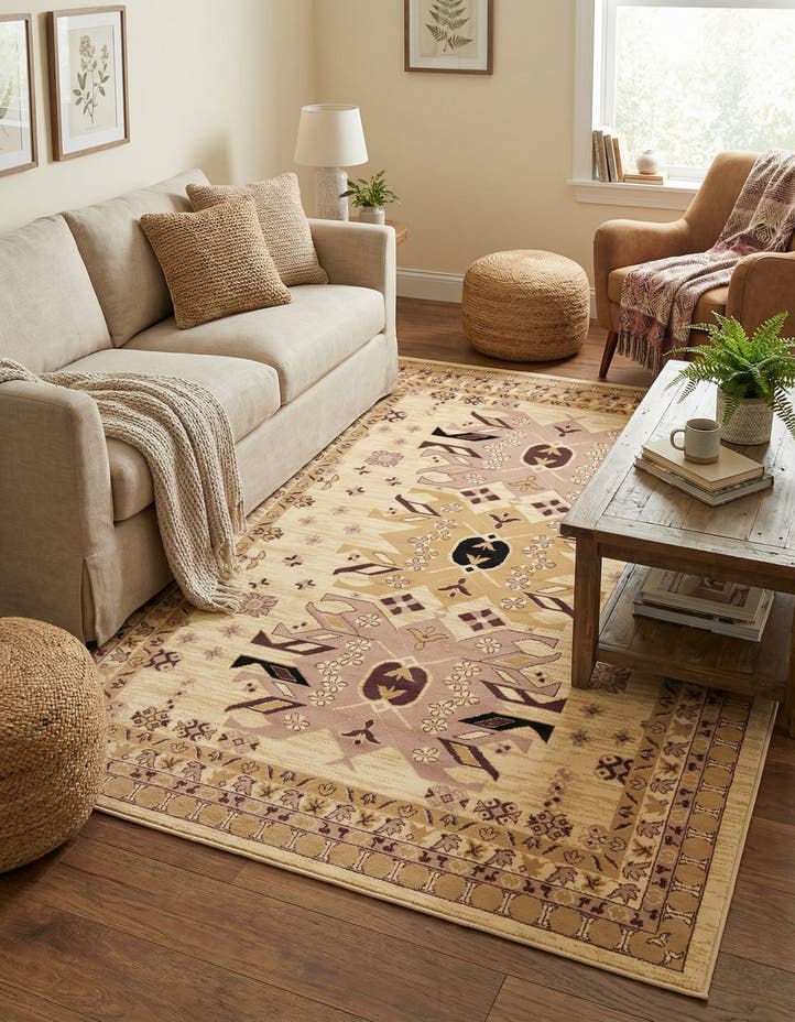 6' x 9' Heris Rug