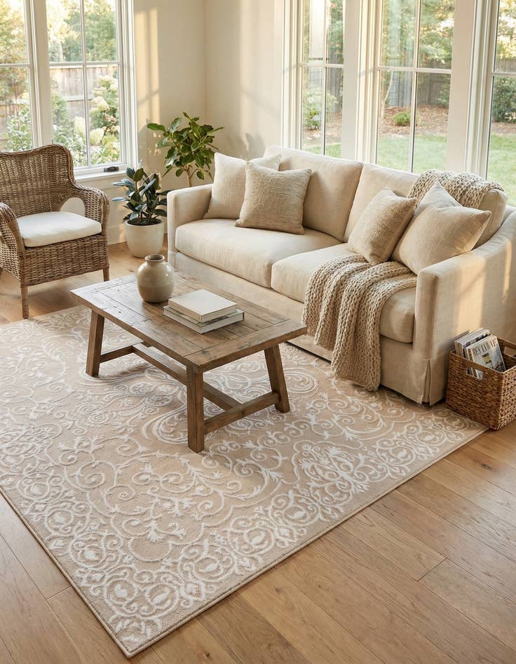 Detail image of 6' x 6' Himalaya Square Rug