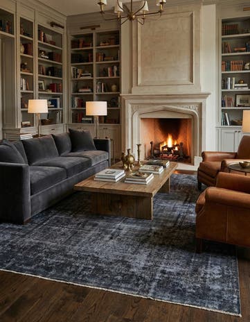 9' 7 x 12' 10 Vintage Royal Wool Rug