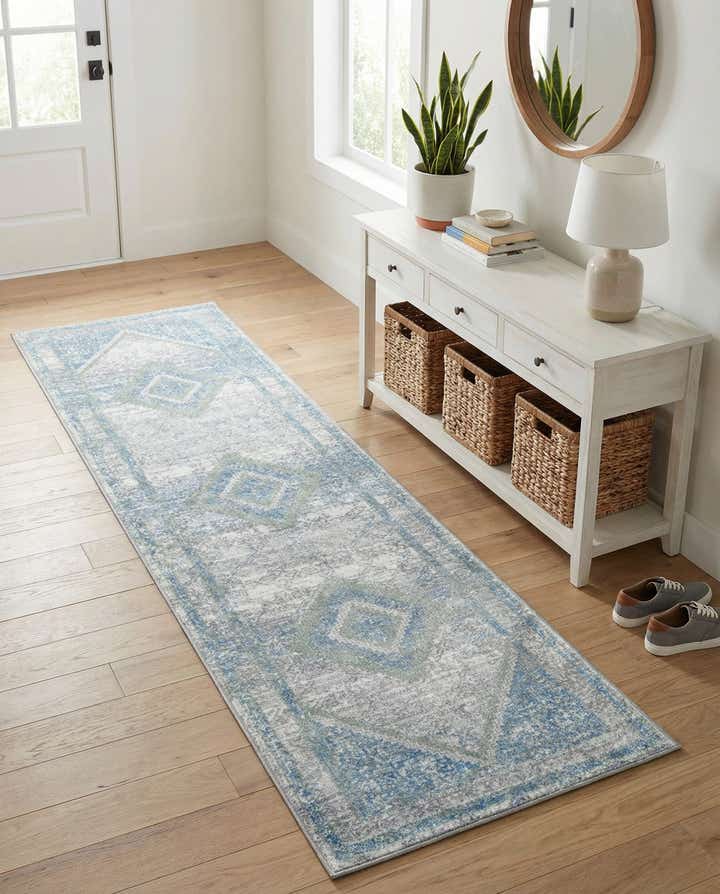 60cm x 245cm Kamala Washable Alfombra Pasillera