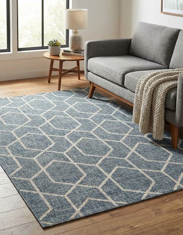 4' x 6' Eco Trellis Rug
