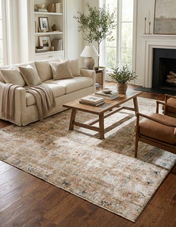 9' x 11' 6 Hand Knotted Ultra Vintage Persian Wool Rug