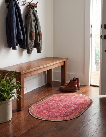 2' x 3' Washable Timeless Oval Rug