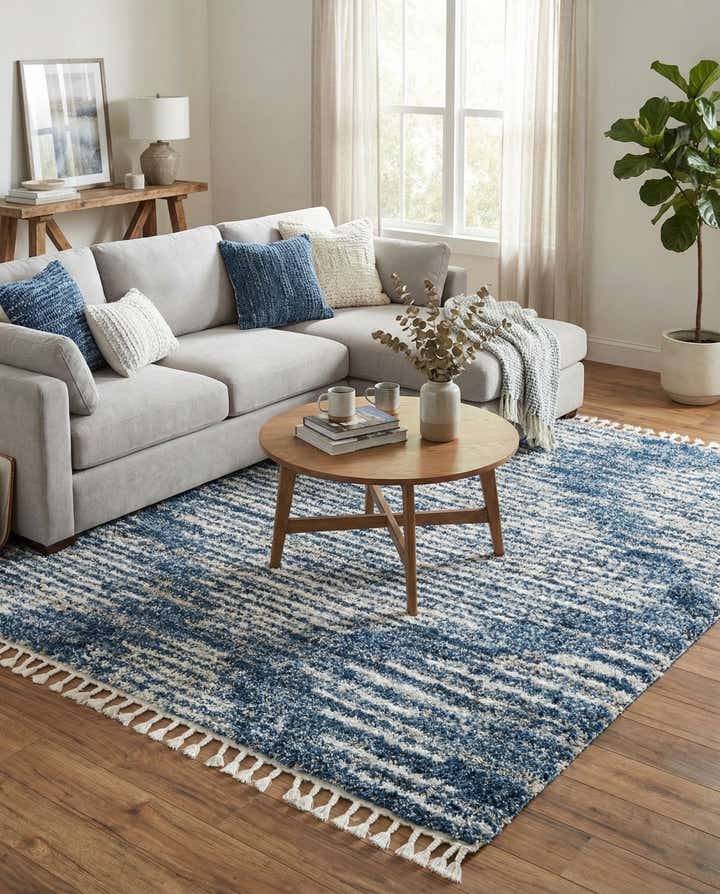 7' 10 x 7' 10 Serenity Shag Square Rug