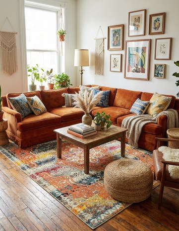 9' x 12' 2 Washable Carnevale Rug