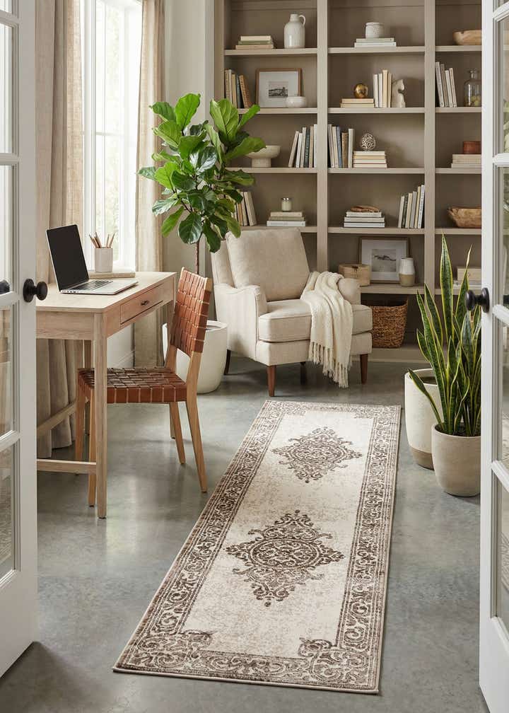 2' x 7' Hermitage Runner Rug