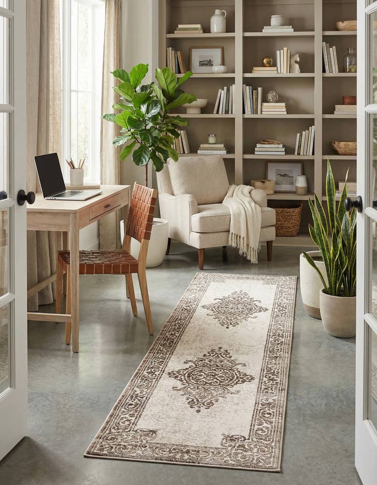Detail image of 2' x 7' Hermitage Runner Rug