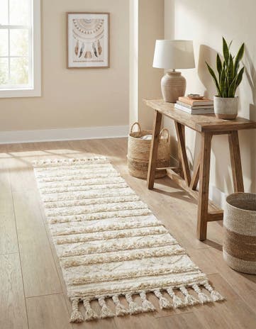 2' 2 x 8' 2 Hand Woven Arizona Wool Runner Rug
