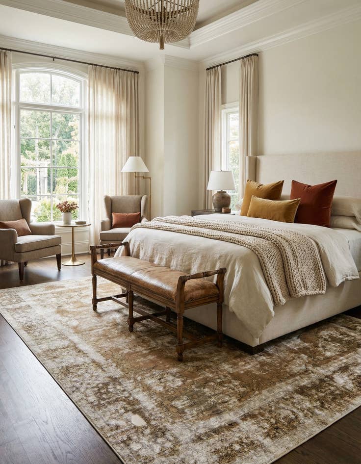 Detail image of 8' 1 x 11' 1 Vintage Rug