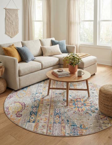 8' x 8' Vega Round Rug