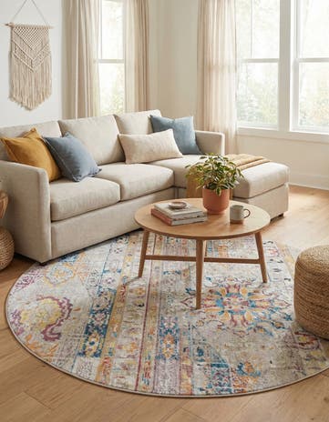 8' x 8' Vega Round Rug